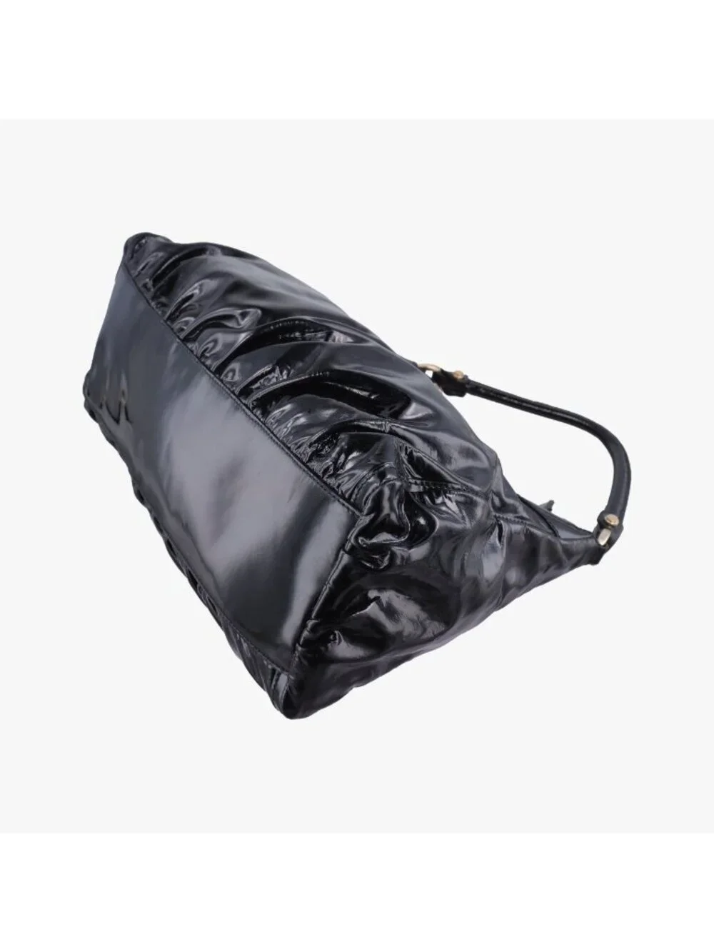 Gucci Abbey D Ring Hobo Black Patent